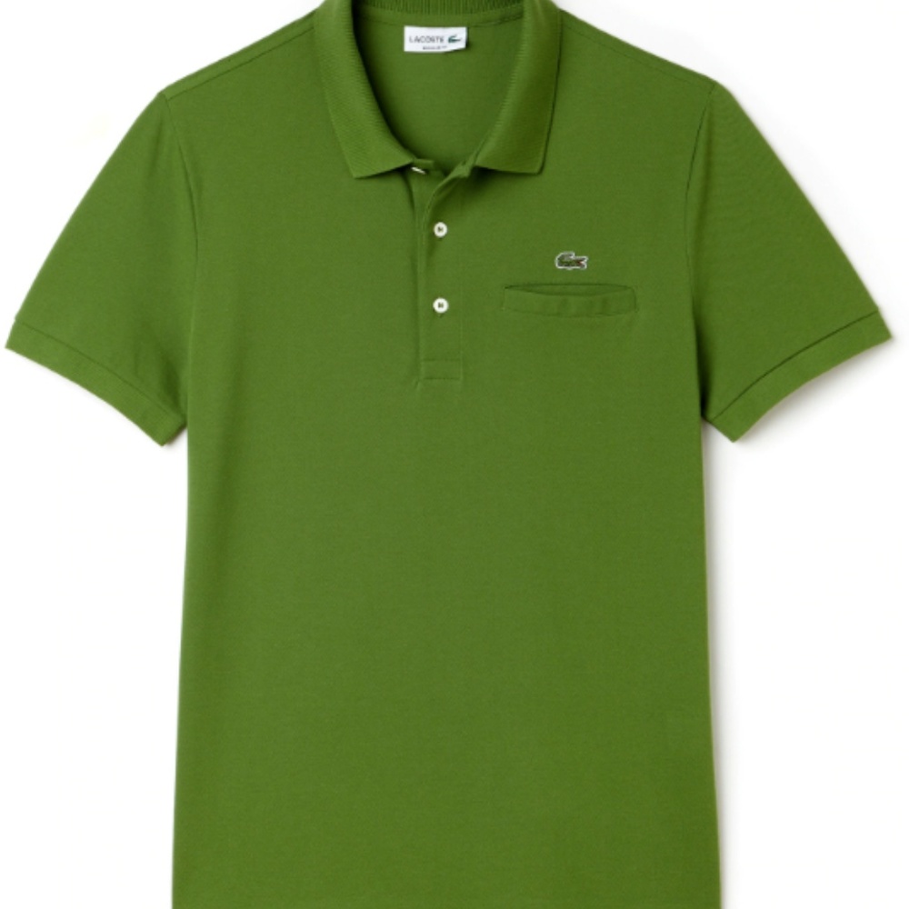 GREEN MENS LACOSTE POLO